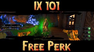 Zombies 101 :: IX 101 :: Free Perk Easter Egg