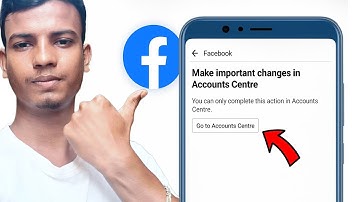 Facebook password change problem solve ✅ | Make important changes in Accounts centre