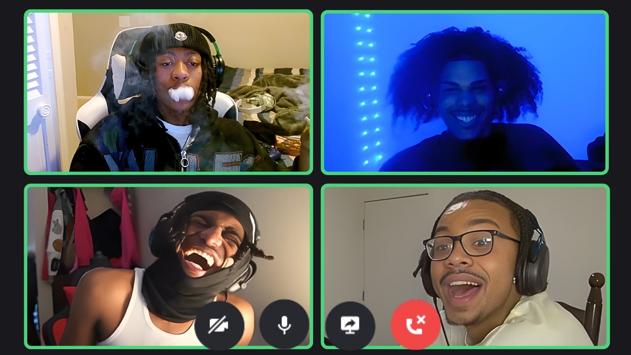 Pop Kreep, Bloxkz, Zay GTM & Nasbuxkss Late Night Discord Call!