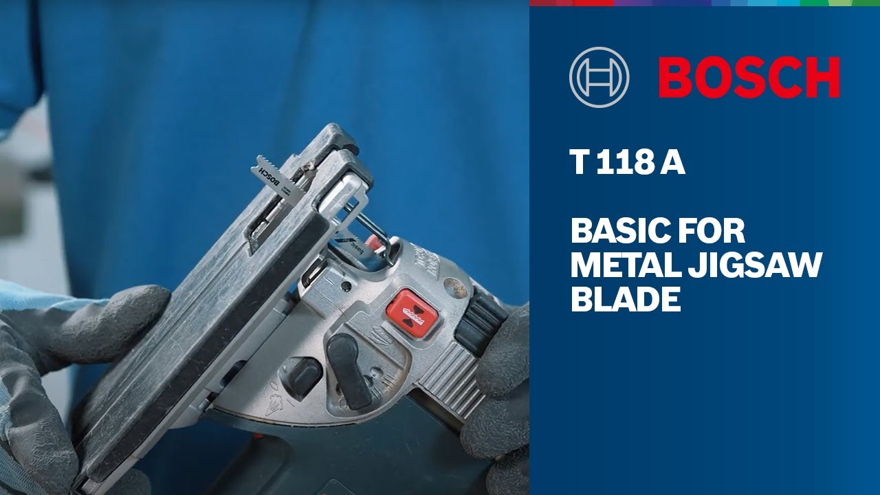 Bosch Professional T 118 A Basic for Metal Jigsaw Blade