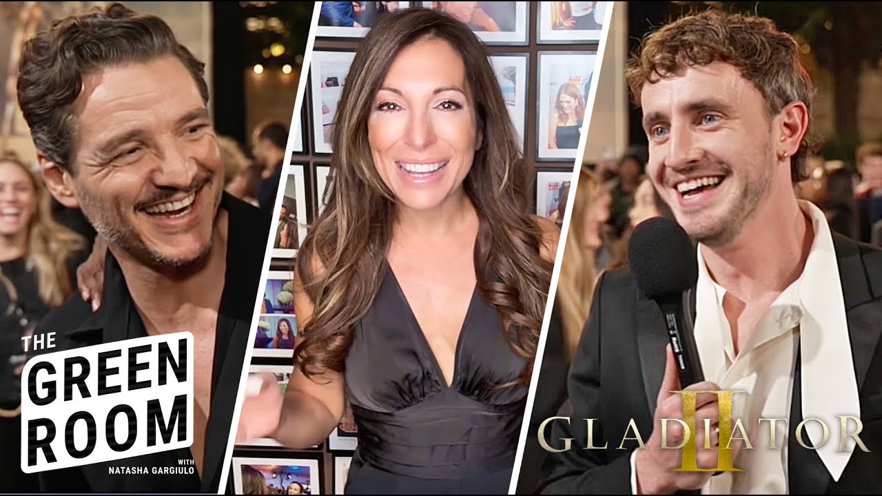 GLADIATOR II | Paul Mescal, Pedro Pascal, Denzel Washington & Joseph Quinn & MORE | The Green Room