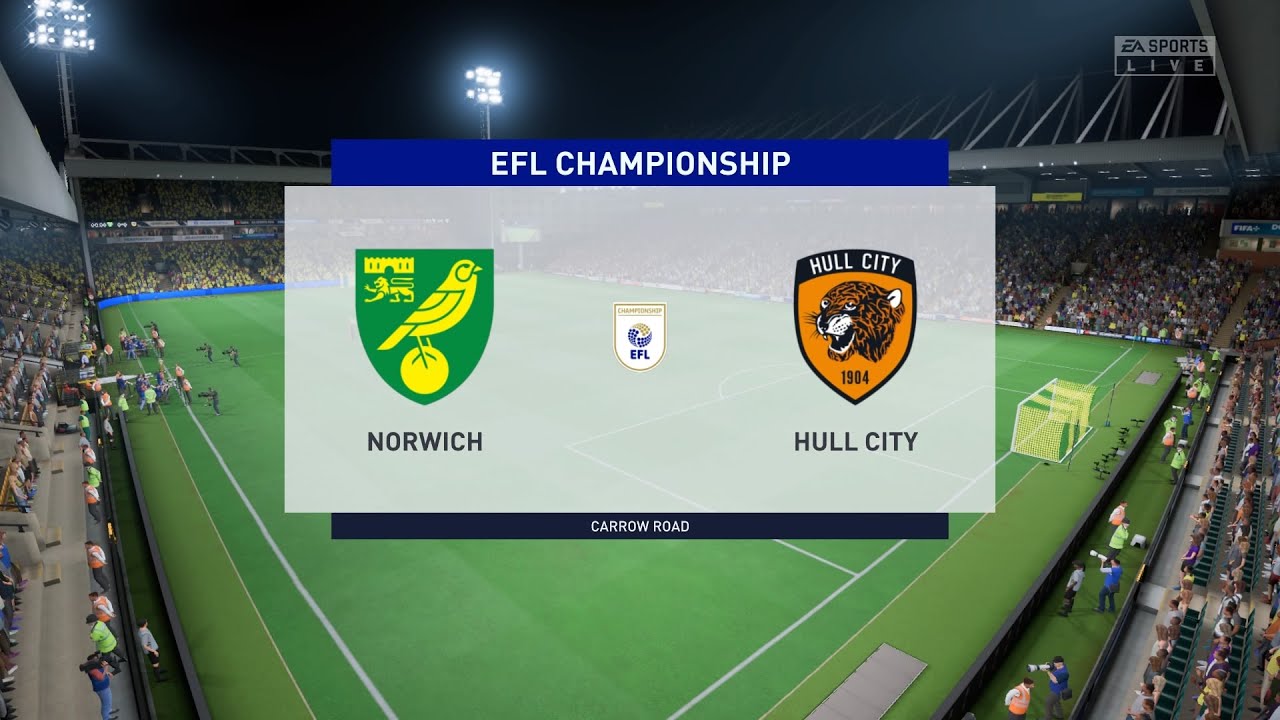 Norwich City vs Hull City (14/02/2023) Championship FIFA 23