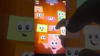 Stack The States: Puzzler Hard Gameplay