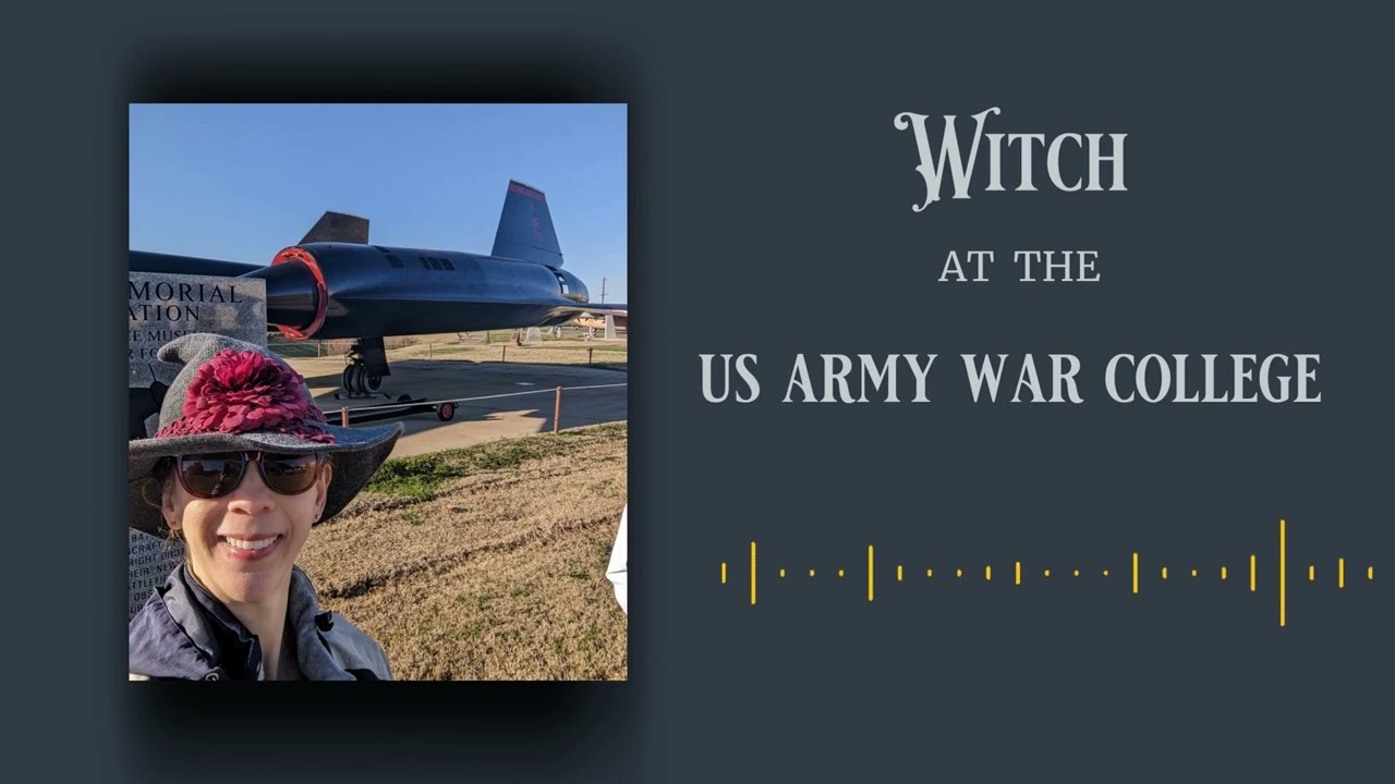 Theodora Pendragon is joined by a Witch in the military. Merry Meet LTC Morgain Rhiannon.