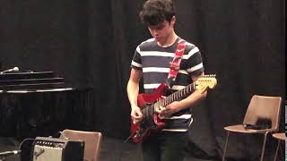 Adam Grady rocks the DMEP student concert