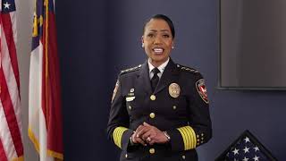 Special message from Police Chief Davis & National Organization of Black Law Enforcement Executives