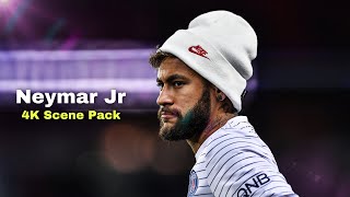 Neymar JR Best 4K Clips for edit • Full Scene Pack {2160p No Watermark} ~ Part 4