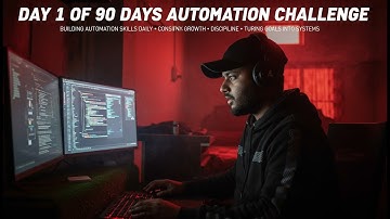 This is Day 1 of my 90 Days Automation Transformation Challenge | From zero to better — let’s begin!
