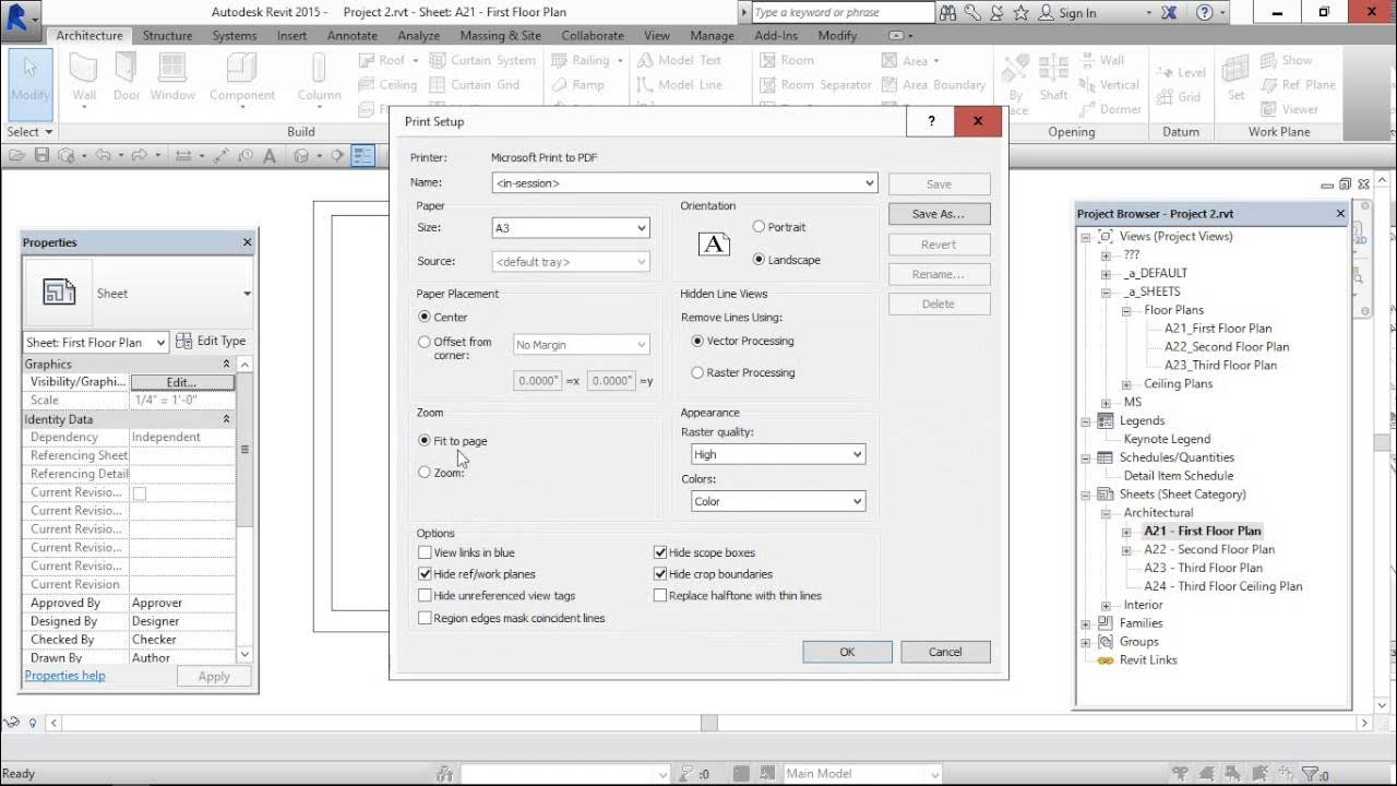 Print to pdf multiple sheets in revit youtube