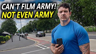 You Can’t Film Army Property!’ – Then He Admits He Isn’t Even Army