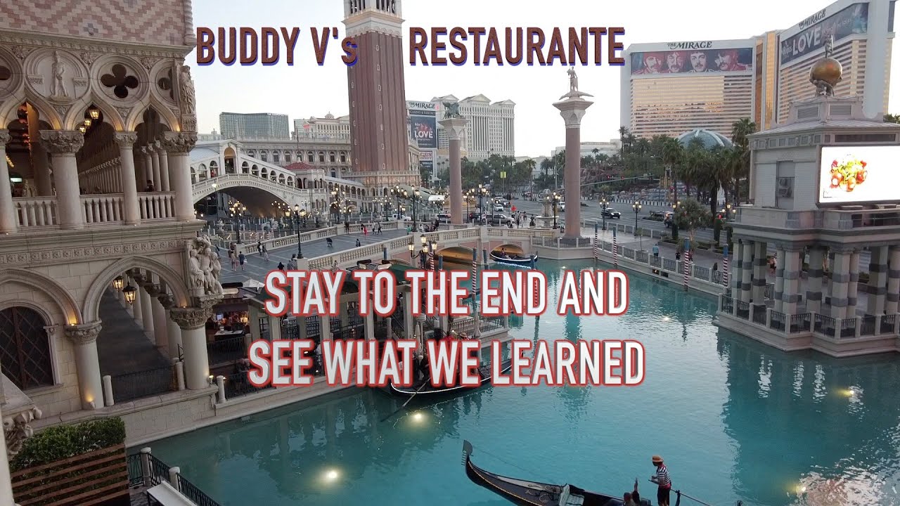 Grand Canal Shoppes Las Vegas - Buddy V's Restaurants