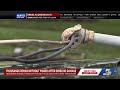Power line sparks, explodes on Oakley street after strong storms