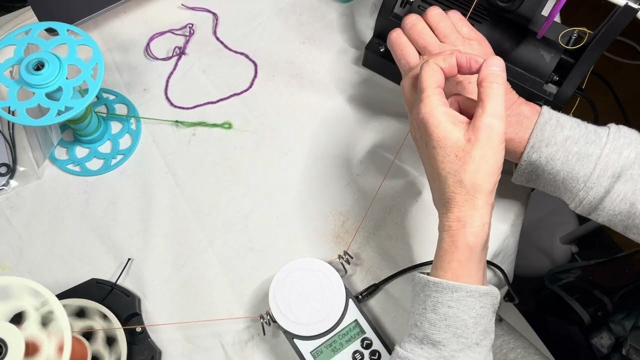 Using EEW Yarn counter to switch off the EEW wheel