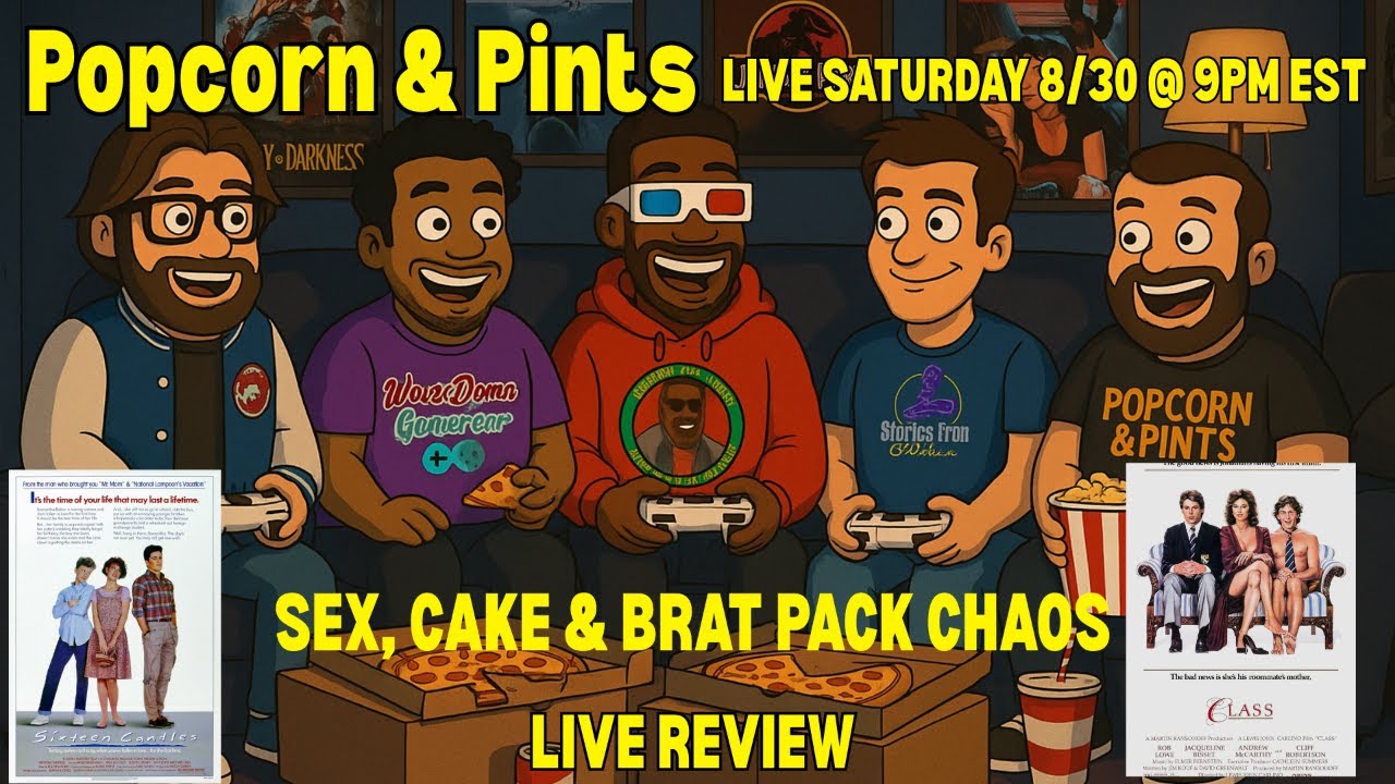 POPCORN & PINTS EP 217: BRAT PACK CONFESSIONS – SEX, CAKE, & CATASTROPHES