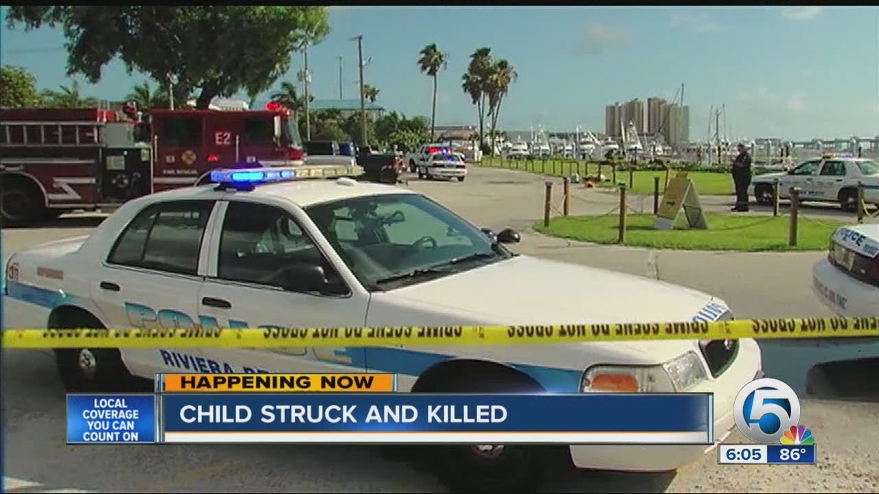 Child struck and killed by car in Riviera Beach on Saturday - YouTube