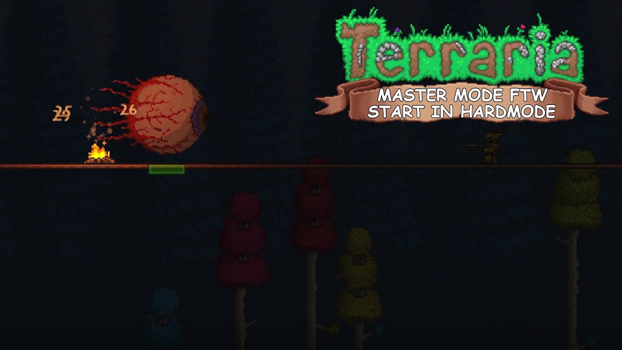 Terraria Master Mode FTW, But I Start In Hardmode! (Terraria 1.4.3)