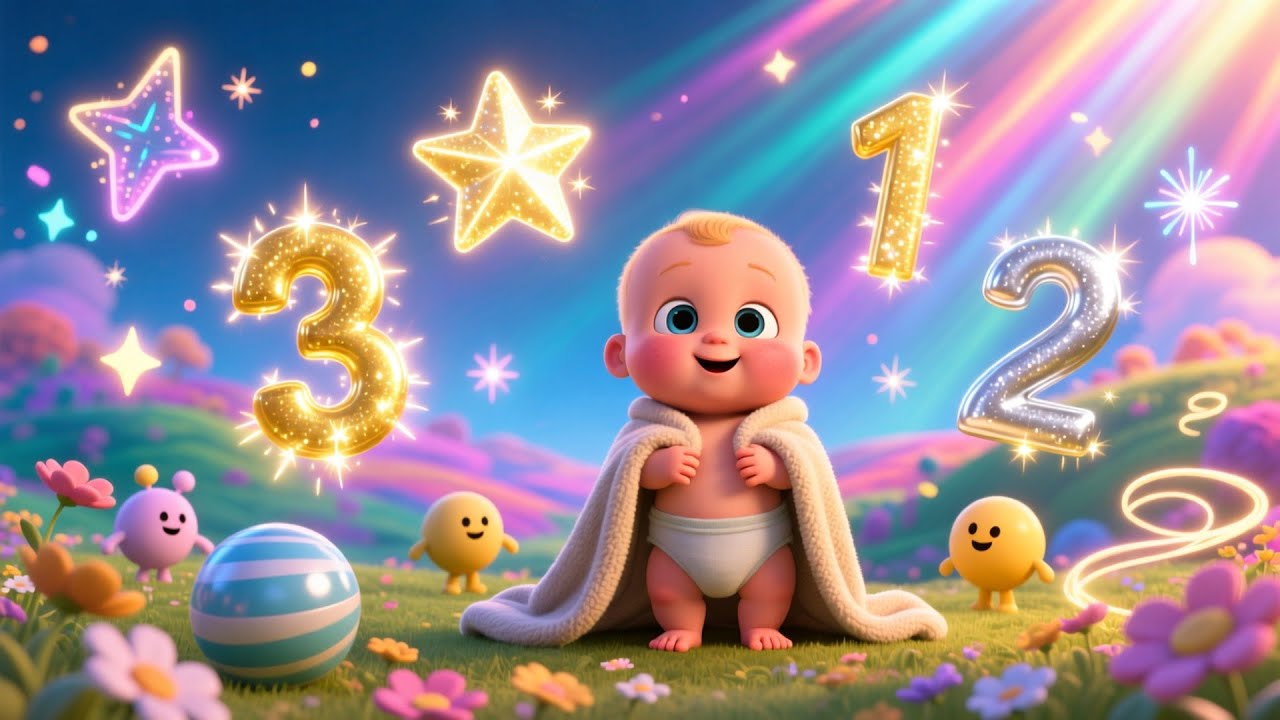 Learn 123 with Magic 123 Learning Fun 🔢✨ | Numbers for Kids | Fun Counting Video