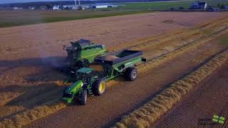 Drone Des Champs - Moissons en aout 2017