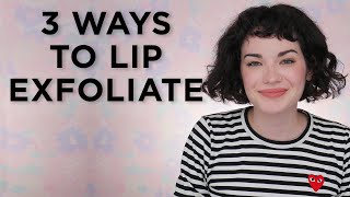 3 Ways to Lip Exfoliate screenshot 4