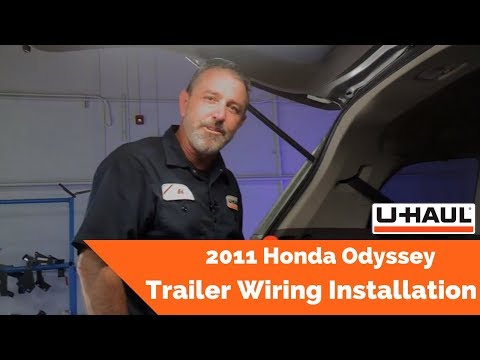 2011 Honda Odyssey Trailer Wiring Installation