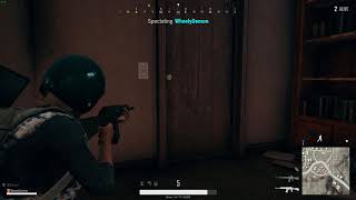 Crag 1v1 (Gets 'nade raped) PUBG