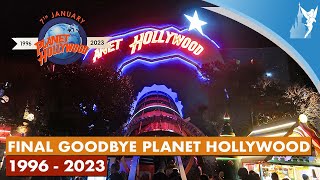 🍽 Final goodbye to Planet Hollywood, an icon from Disney Village in Disneyland Paris 2023 🍽 Final goodbye to Planet Hollywood, an icon from Disney Village in Disneyland Paris 2023