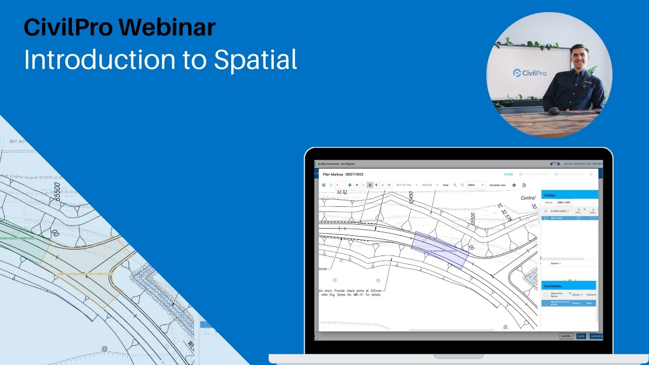 CivilPro Spatial Module - Introduction Webinar - YouTube