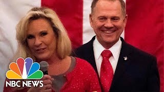 Roy Moore's Wife Kayla Moore Condemns Fake News, Says 'One Of Our Attorneys Is A Jew' | NBC News