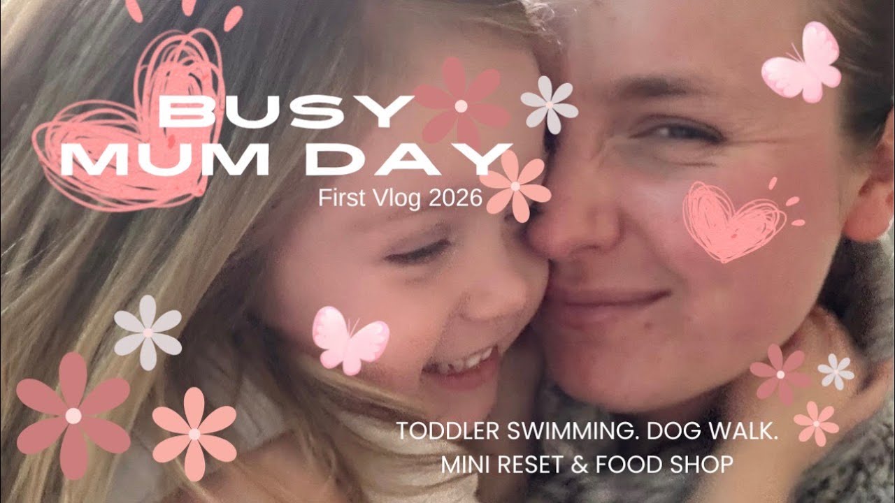 Realistic Mum Vlog | Toddler Swim, Dog Walk & Naptime Reset