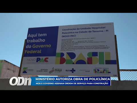 MDS e governo assinam ordem de serviço para construção de policlínica 12 06 2026