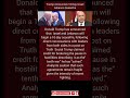 Donald Trump Announced 10 Days Labanon -Israel Ceasefire