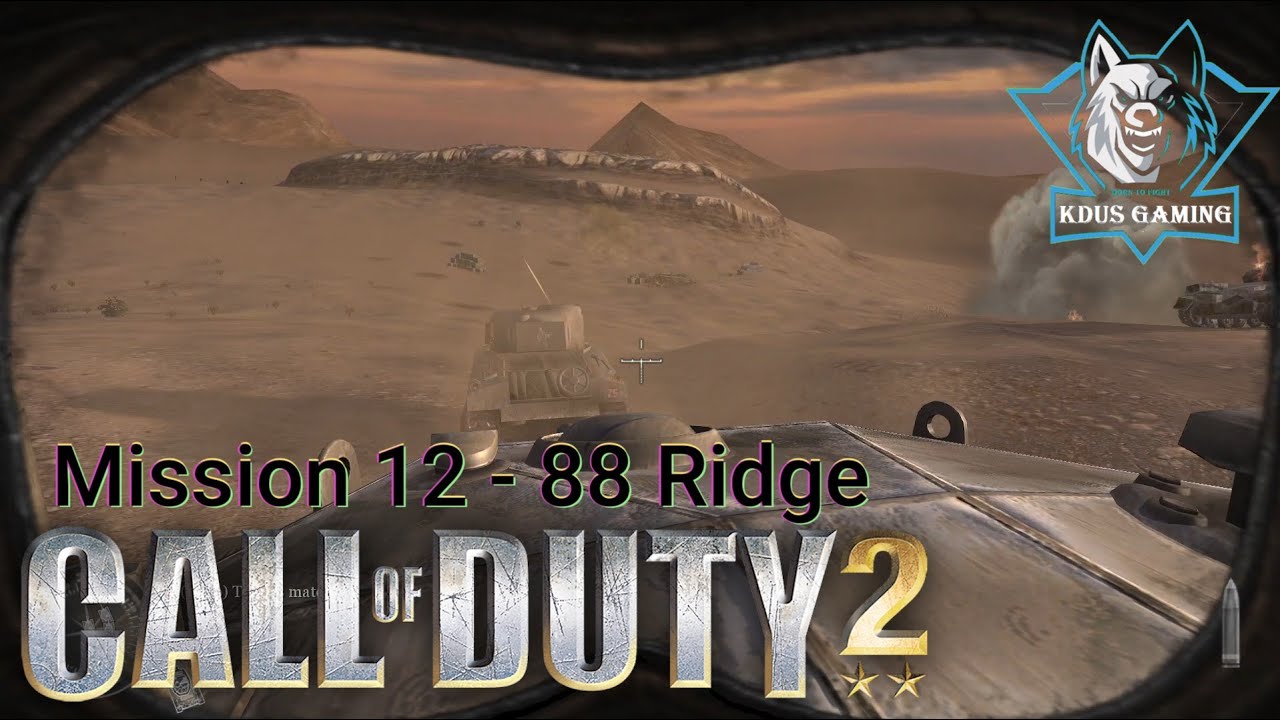 Call of Duty 2 Mission 12 - 88 Ridge | Call of Duty Full Series - YouTube