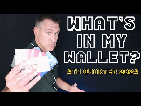 What's In My Wallet???? Credit Cards I'll Carry In 2024 Quarter 4!