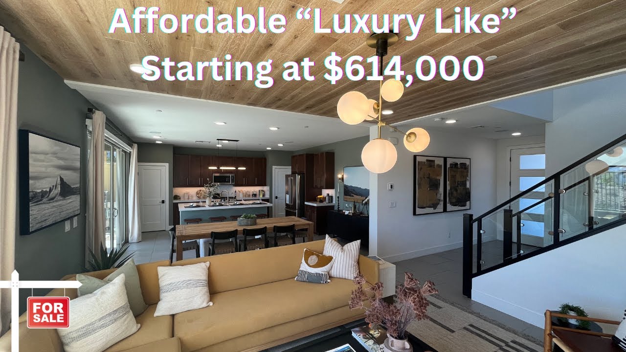 Affordable New Home For Sale Summerlin Las Vegas 1,953 sqft, 3BD, 2.5BA, 2CR 