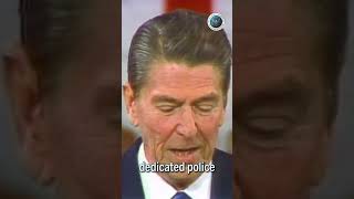 Ronald Reagans First Speech After Assassination Attempt  Our Society