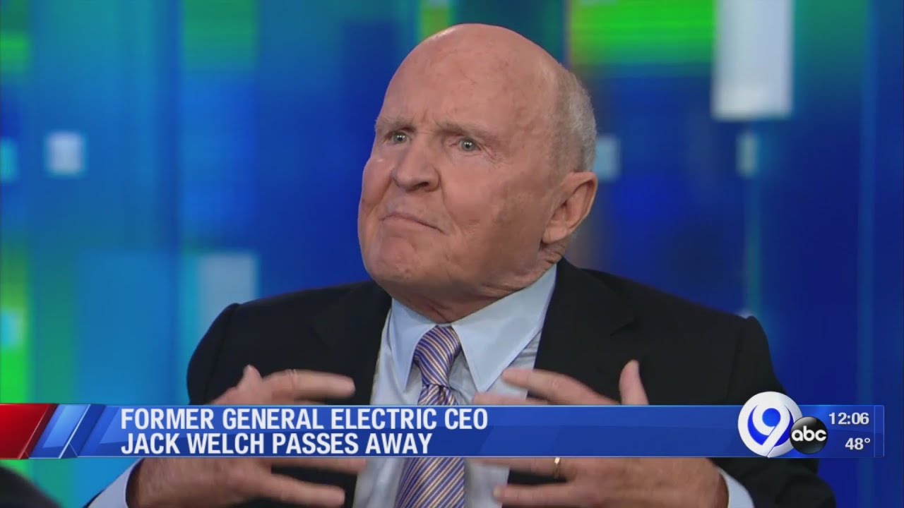 Jack Welch, the GE chief who became a superstar, has died