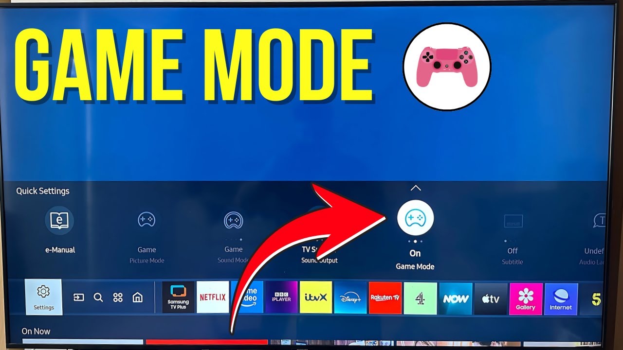 How To Turn On Game Mode On Samsung Smart TV