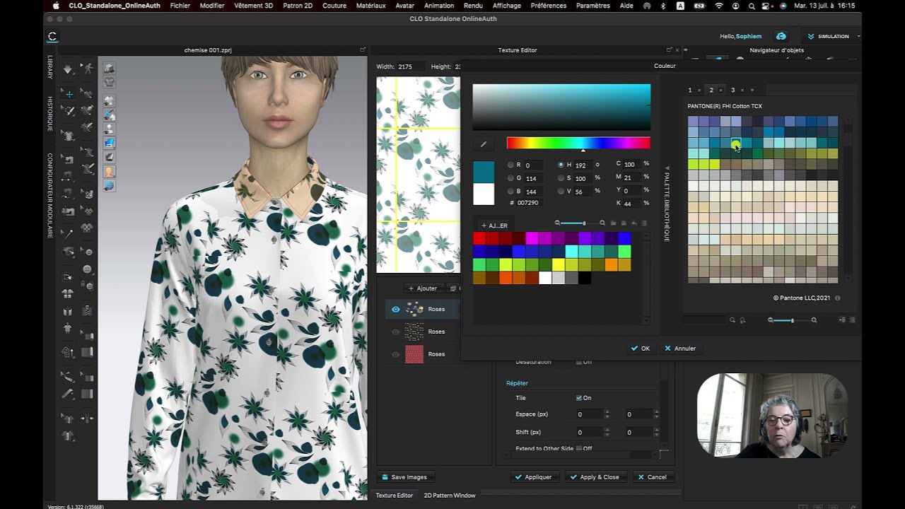 D'Illustrator à CLO3D.