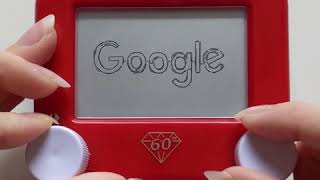 Google Logo - Etch A Sketch Time Lapse