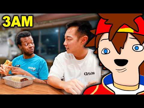 Cooking Free Food For Nightshift Workers! | Kenji Reacts - YouTube