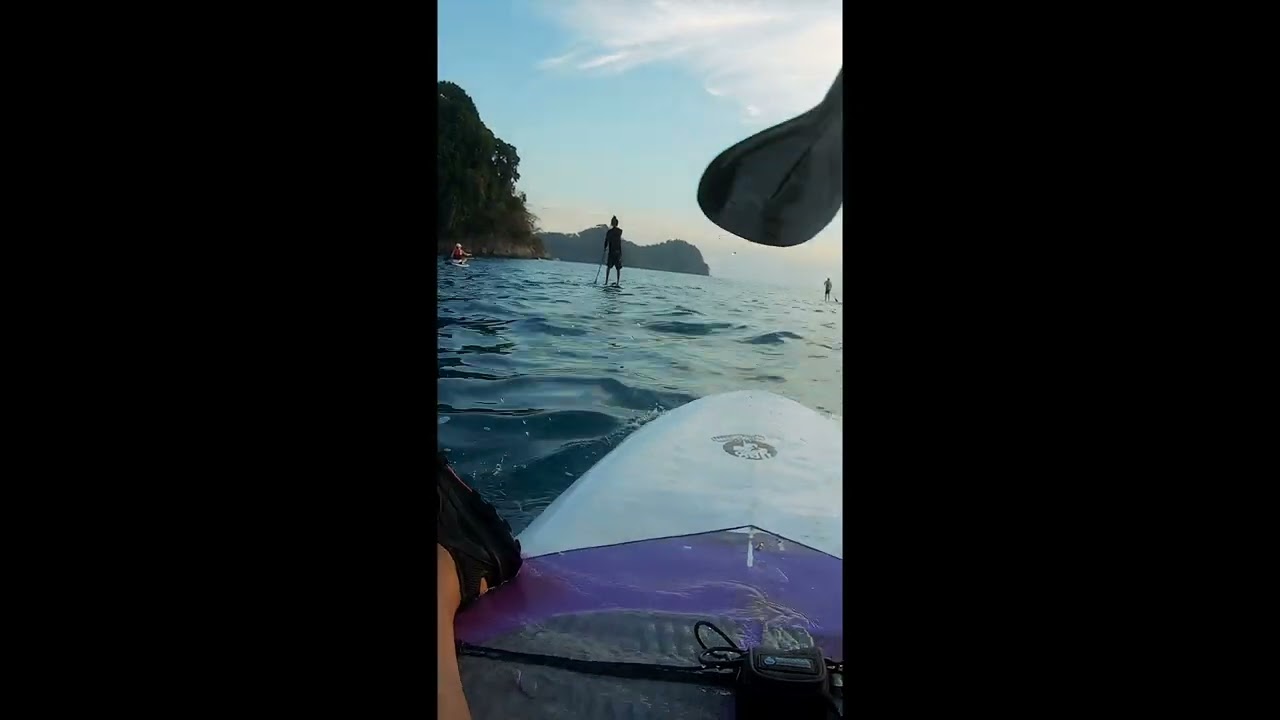 Couples First time PaddleBording Costa Rica 4k