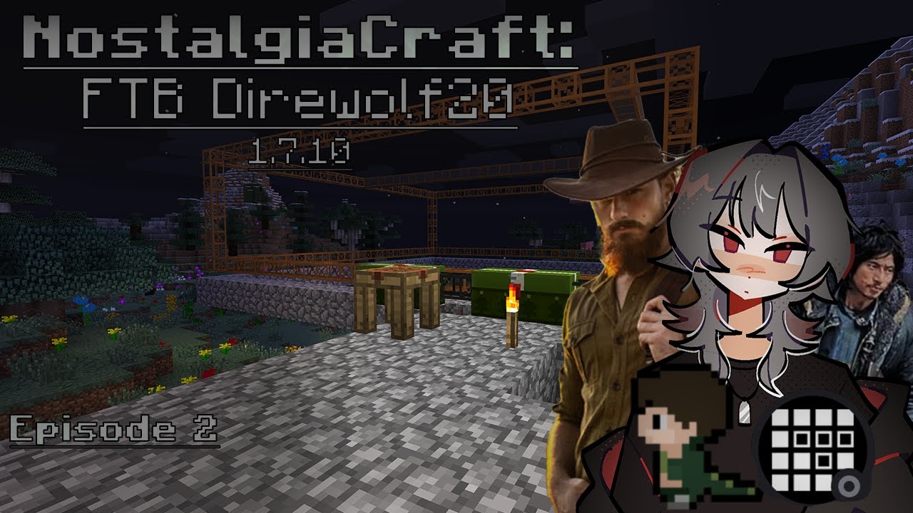 [NostalgiaCraft: FTB Direwolf20 - 1.7.10] Mining Out The World