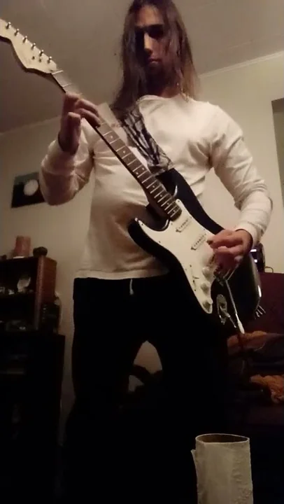 Jeff vance shredding guitar riffs