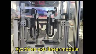3 Axis Robot XYZ high-precision Cartesian robot truss manipulator linear motion module in 2024