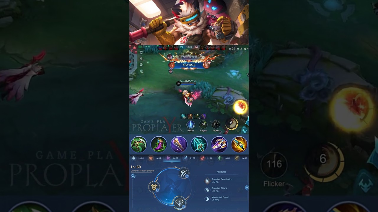 Aulus Savage & Maniac!! Super Intense Battle (Part 26) - MLBB 