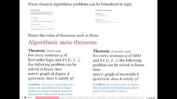 Logic in Computer Science with a Strong Bias Towards Automata 3