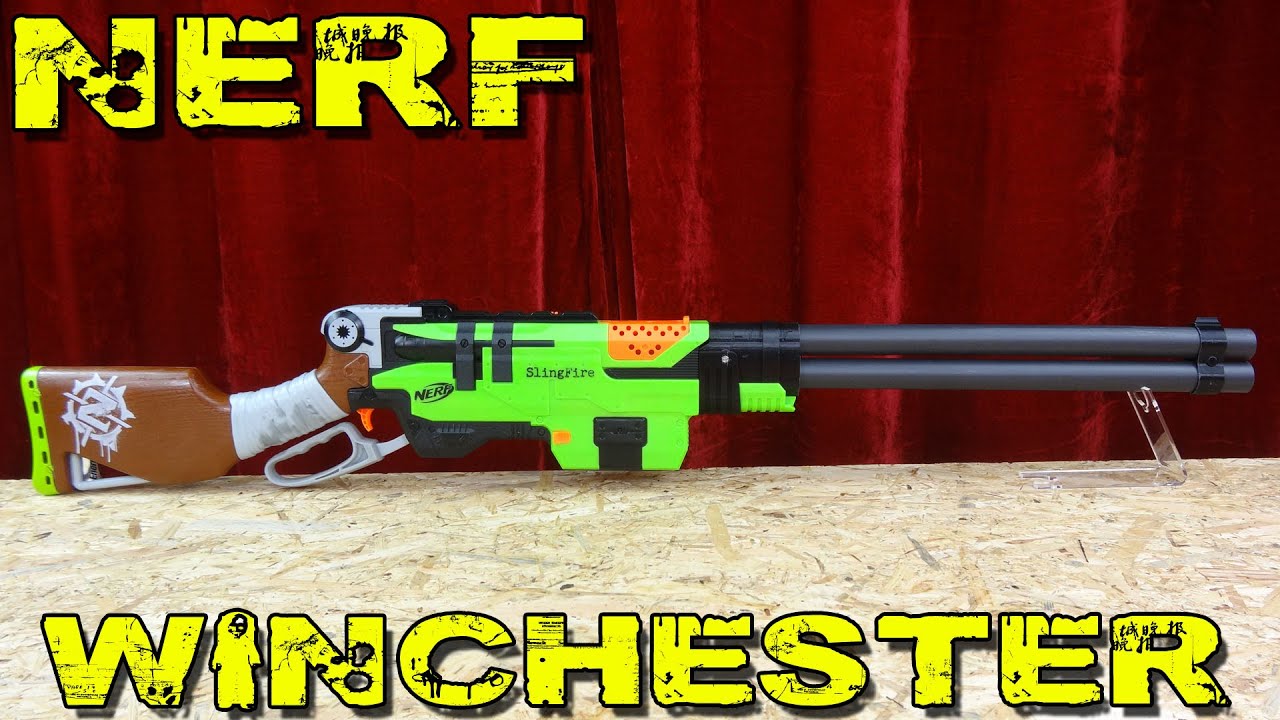"NERF SLINGFIRE WINCHESTER LOOK" Vorstellung YouTube