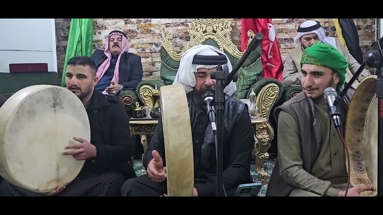 المداح محمد فاروق النعيمي في كركوك مديح حربي دكيت بوب الصالحين كامله