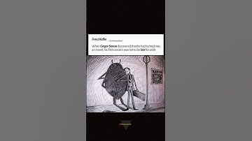 Franz Kafka The Metamorphosis #kafka #shorts