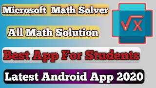 How to use Microsoft Math Solver App | Microsoft Math Solver App | Best app for Student screenshot 5